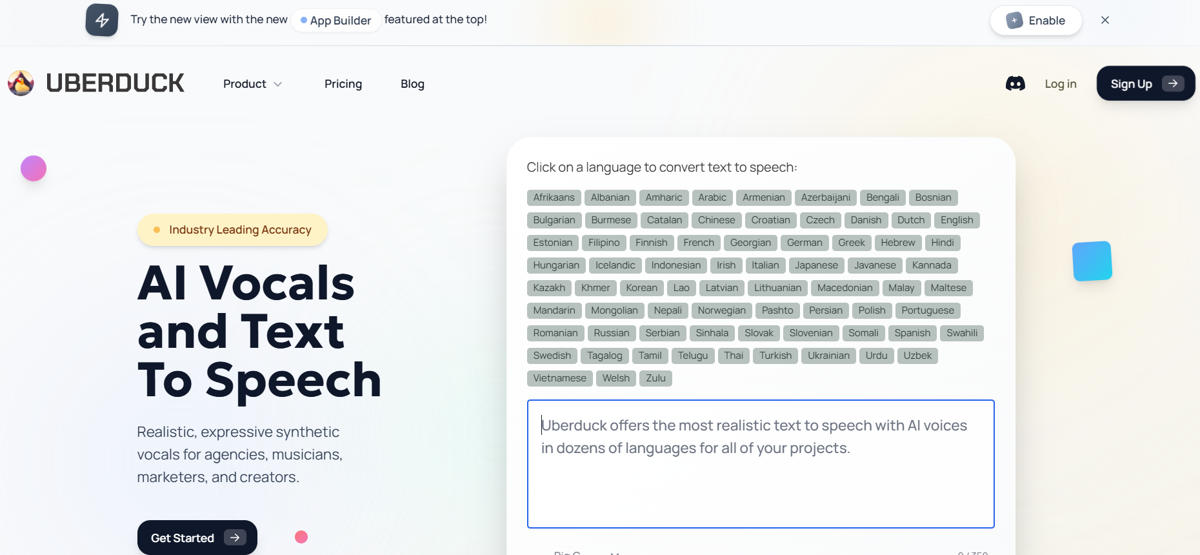 ساخت موسیقی و صدا-Uberduck