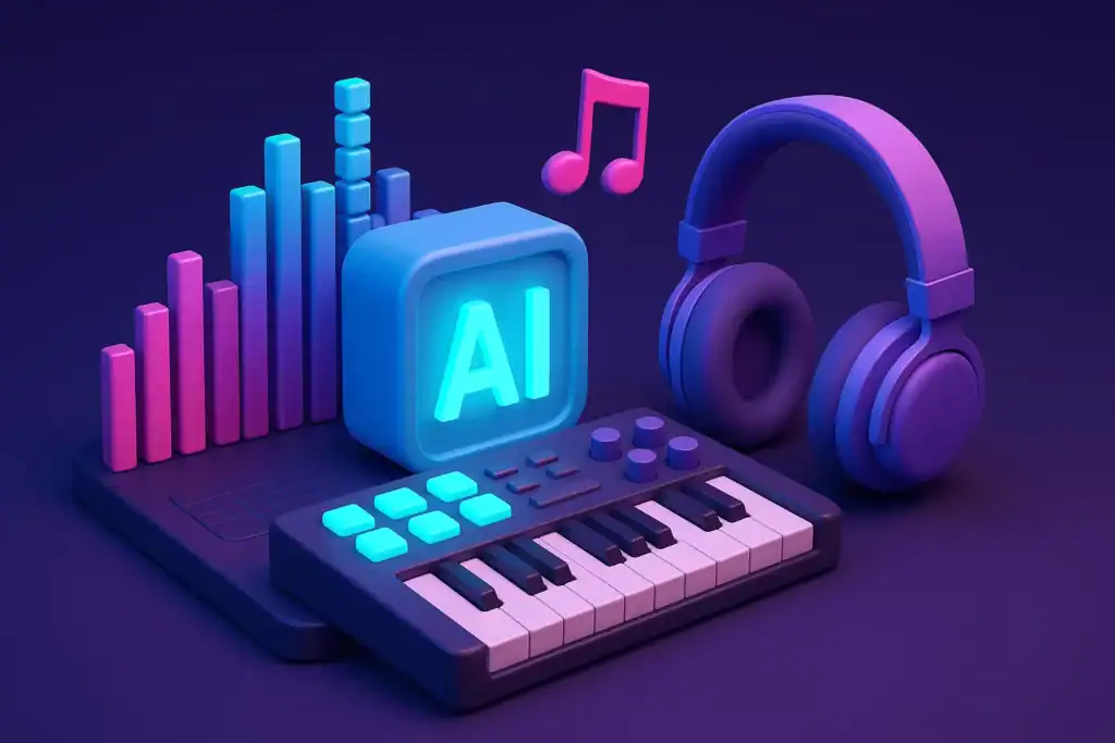 ساخت موسیقی و صدا با هوش مصنوعی