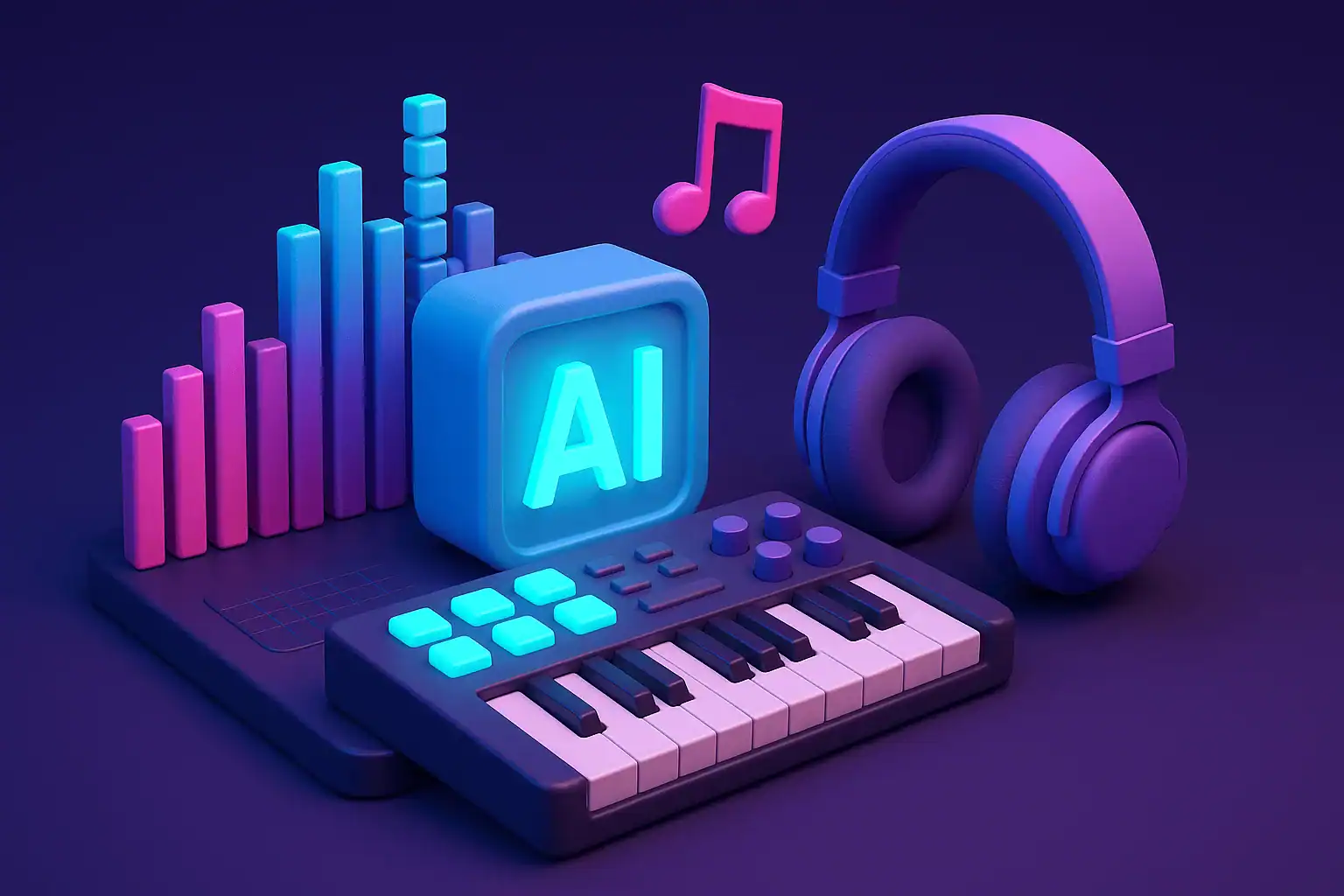 ساخت موسیقی و صدا با هوش مصنوعی