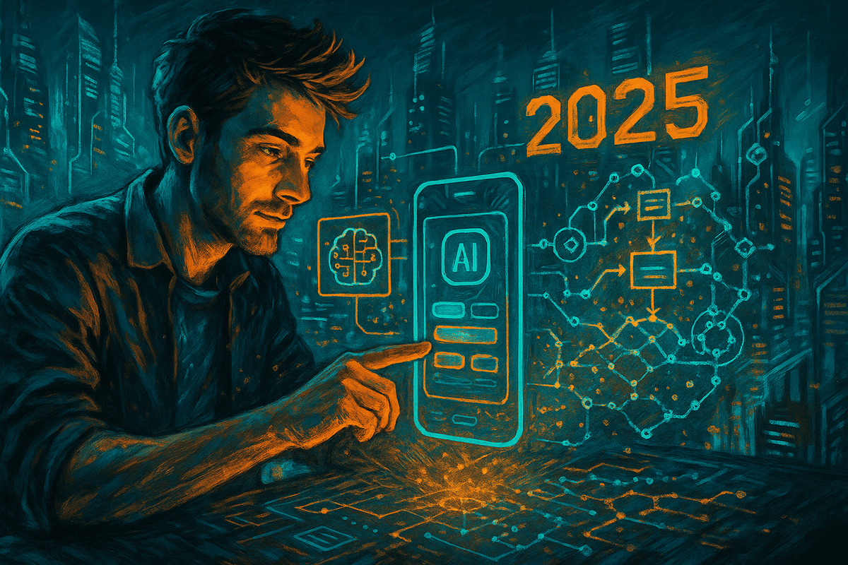 طراحی اپلیکیشن با هوش مصنوعی 2025